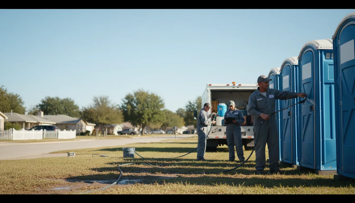Long-Term Portable Toilet Rental in Boswell, IN near me